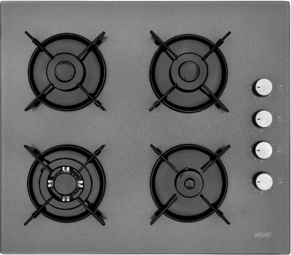 EMİNÇELİK EC-AH 1240 SW GG60 ENG GRİ CAM ANKASTRE OCAK WOKLU