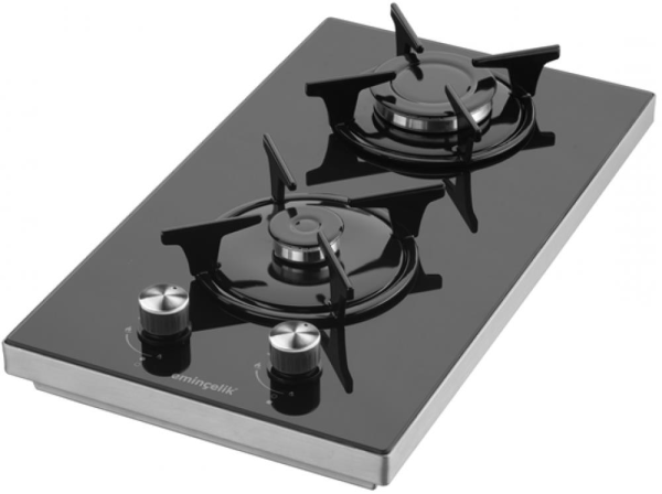 EMİNÇELİK EC-SÜ 4120 BG30 ENG SİYAH SET ÜSTÜ CAM OCAK