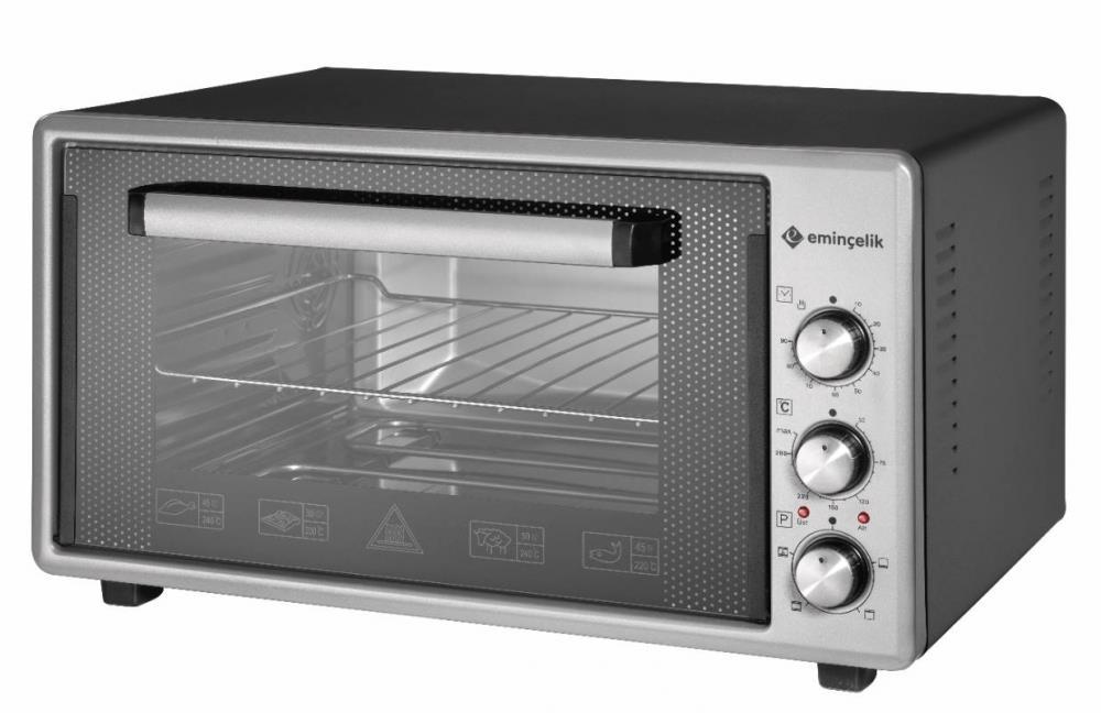 EMİNÇELİK EC-MO 5045 GB 45LT 4 PROGRAMLI TURBO GRİ MİDİ FIRIN