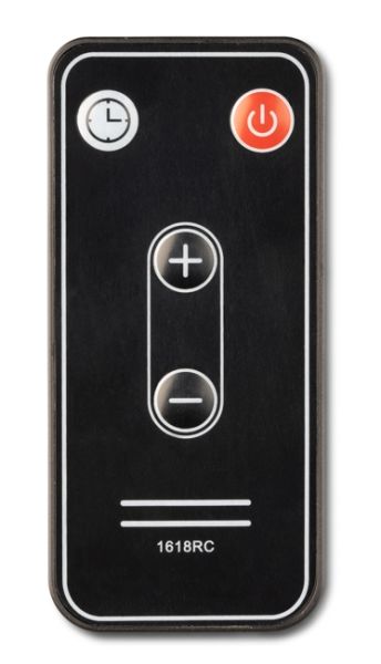 EMİNÇELİK EC-HS 1618 RC 1800 W SİYAH KARBON INFRARED ISITICI UZAKTAN KUMANDALI