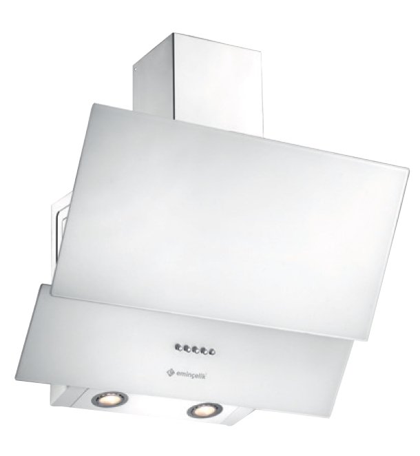 EMİNÇELİK EC-CH 1454 PB W60 2 CAMLI BEYAZ DAVLUMBAZ