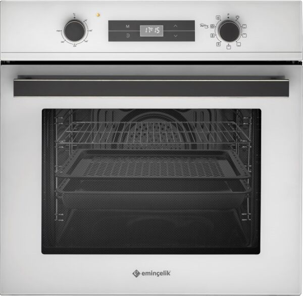 EMİNÇELİK EC-AO 2190 AF W60 62 LT. 9 PROGRAMLI BEYAZ AİRFRY ANKASTRE FIRIN