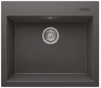 KRH-EV 2510 A53*60 TEK GÖZ ANTRASİT GRANİT EVİYE